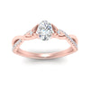 Load image into Gallery viewer, infinity-daisy-floral-oval-shaped-diamond-engagement-ring-in-rose-gold-FD9986OVR-NL-RG