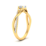 Load image into Gallery viewer, infinity-daisy-floral-oval-shaped-diamond-engagement-ring-in-yellow-gold-FD9986OVR-NL-YG
