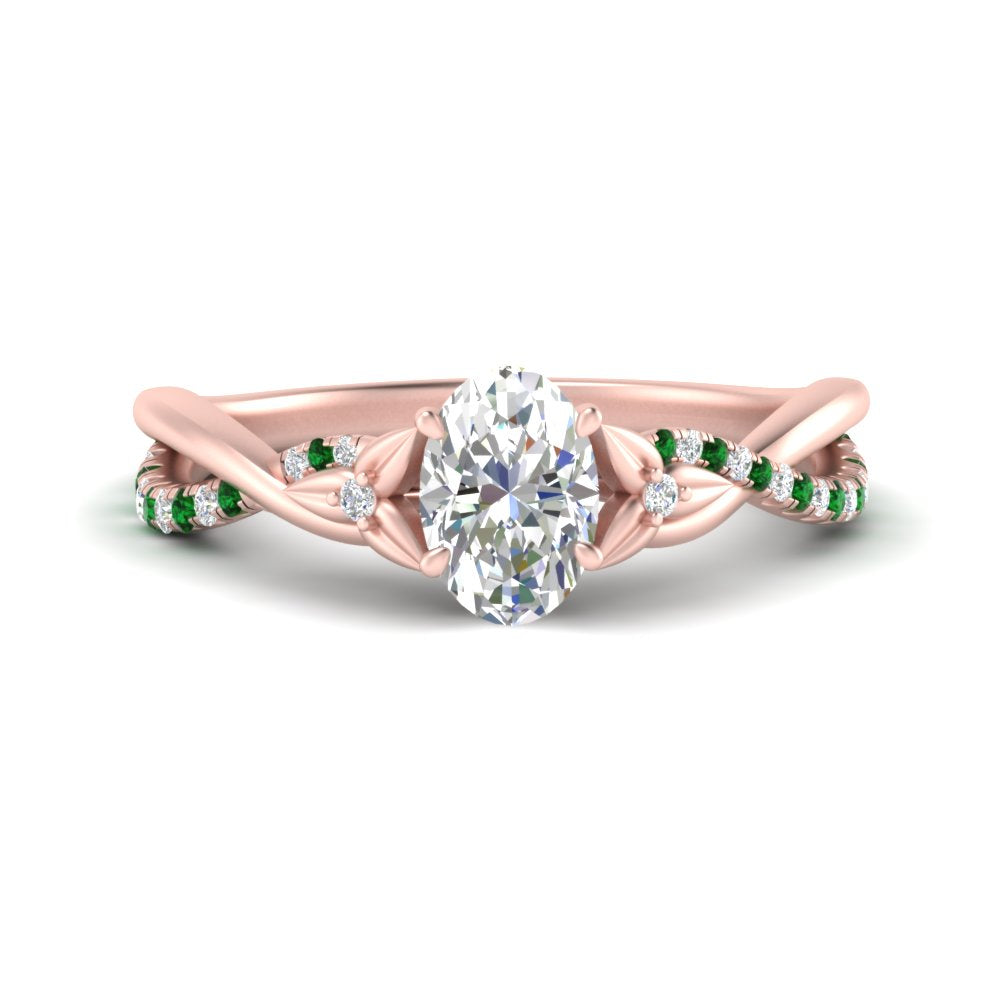 infinity-daisy-floral-oval-shaped-emerald-engagement-ring-in-rose-gold-FD9986OVRGEMGR-NL-RG