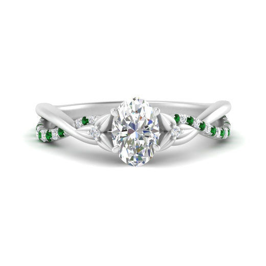 infinity-daisy-floral-oval-shaped-emerald-engagement-ring-in-white-gold-FD9986OVRGEMGR-NL-WG