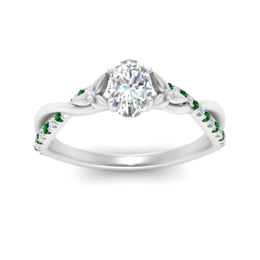infinity-daisy-floral-oval-shaped-emerald-engagement-ring-in-white-gold-FD9986OVRGEMGR-NL-WG