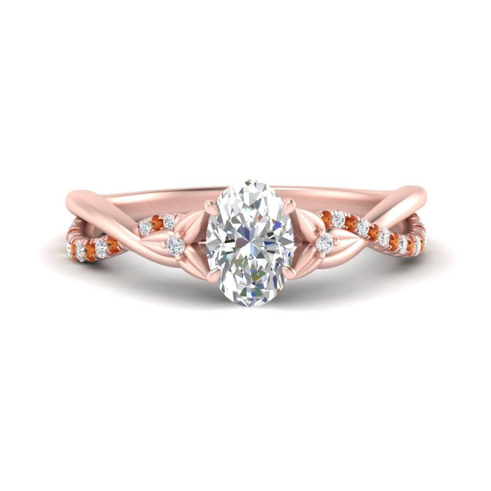 infinity-daisy-floral-oval-shaped-orange-sapphire-engagement-ring-in-rose-gold-FD9986OVRGSAOR-NL-RG
