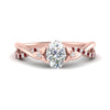 Load image into Gallery viewer, infinity-daisy-floral-oval-shaped-ruby-engagement-ring-in-rose-gold-FD9986OVRGRUDR-NL-RG