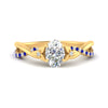 Load image into Gallery viewer, infinity-daisy-floral-oval-shaped-sapphire-engagement-ring-in-yellow-gold-FD9986OVRGSABL-NL-YG