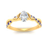 Load image into Gallery viewer, infinity-daisy-floral-oval-shaped-sapphire-engagement-ring-in-yellow-gold-FD9986OVRGSABL-NL-YG