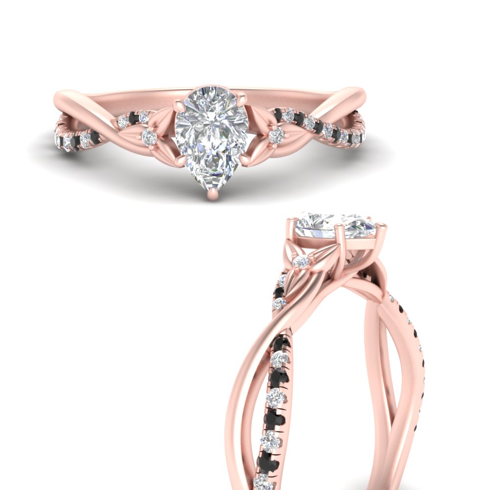 infinity-daisy-floral-pear-shaped-black-diamond-engagement-ring-in-rose-gold-FD9986PERGBLACK-NL-RG