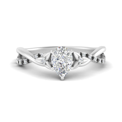 infinity-daisy-floral-pear-shaped-black-diamond-engagement-ring-in-white-gold-FD9986PERGBLACK-NL-WG