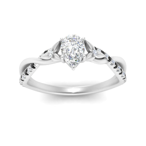 infinity-daisy-floral-pear-shaped-black-diamond-engagement-ring-in-white-gold-FD9986PERGBLACK-NL-WG