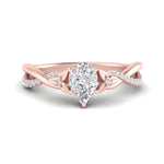 Load image into Gallery viewer, infinity-daisy-floral-pear-shaped-diamond-engagement-ring-in-rose-gold-FD-9986PER-NL-RG
