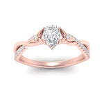 Load image into Gallery viewer, infinity-daisy-floral-pear-shaped-diamond-engagement-ring-in-rose-gold-FD-9986PER-NL-RG
