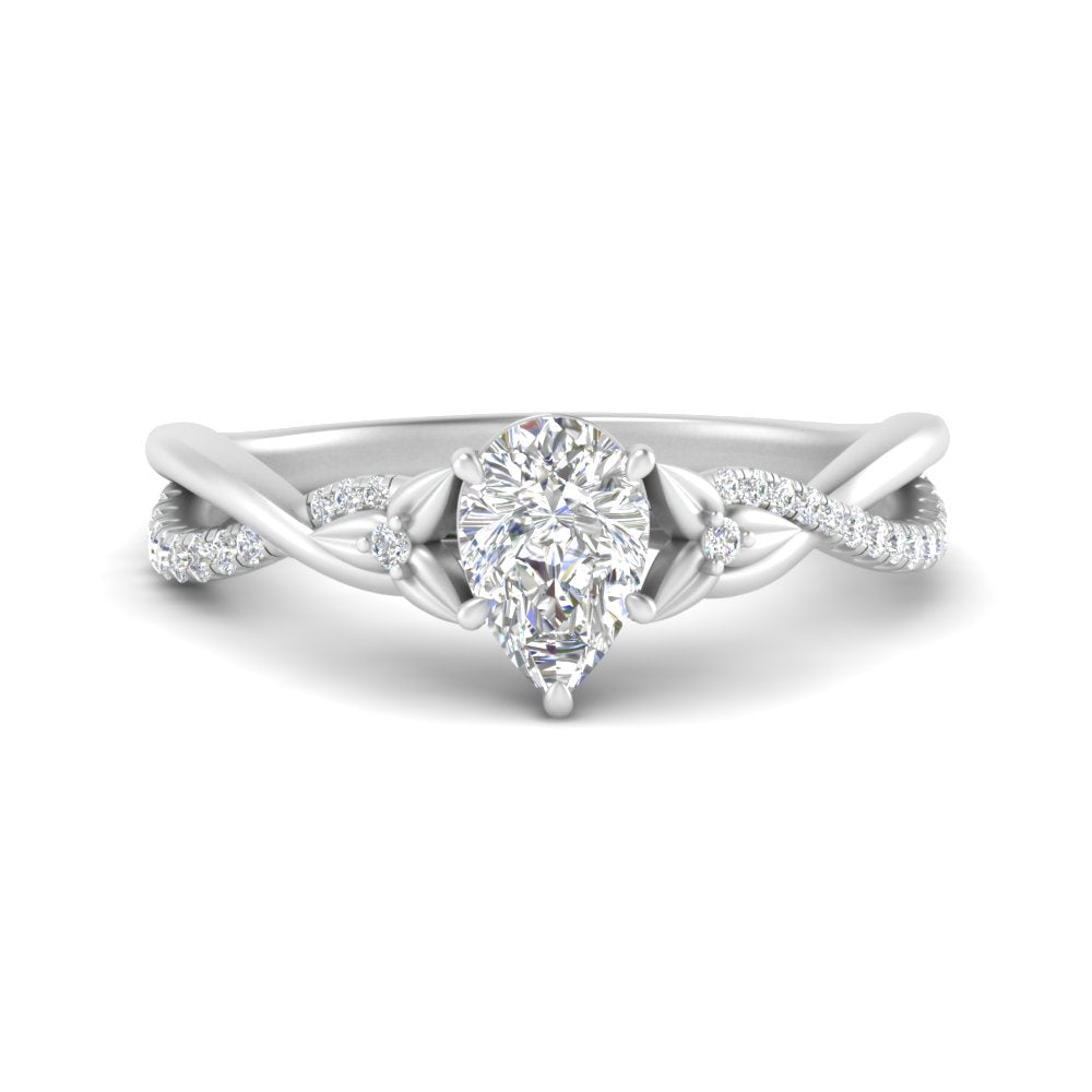 infinity-daisy-floral-pear-shaped-diamond-engagement-ring-in-white-gold-FD9986PER-NL-WG