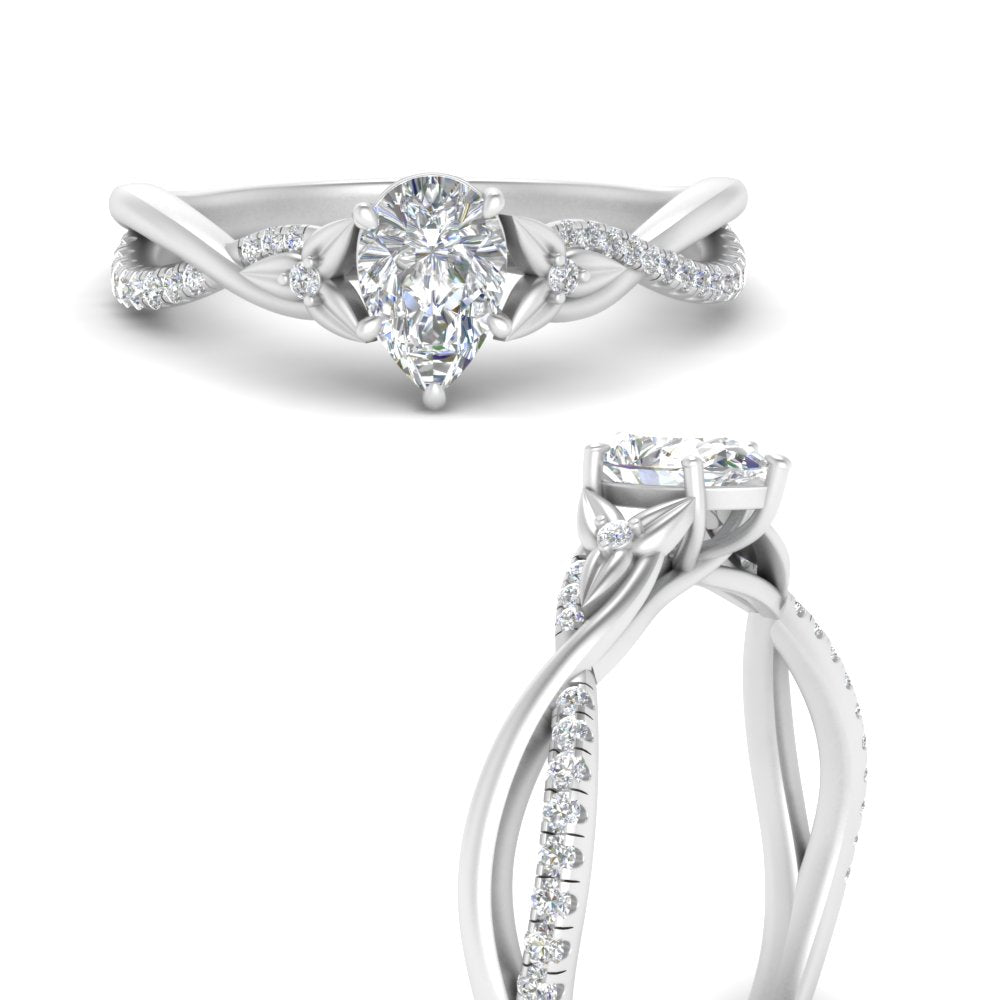 infinity-daisy-floral-pear-shaped-diamond-engagement-ring-in-white-gold-FD9986PER-NL-WG