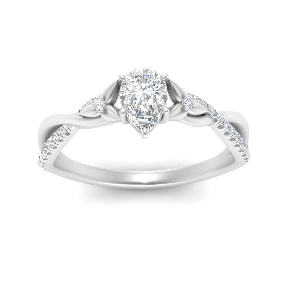 infinity-daisy-floral-pear-shaped-diamond-engagement-ring-in-white-gold-FD9986PER-NL-WG