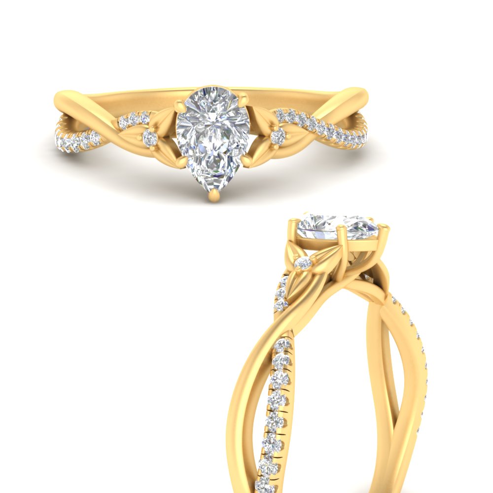 infinity-daisy-floral-pear-shaped-diamond-engagement-ring-in-yellow-gold-FD9986PER-NL-YG