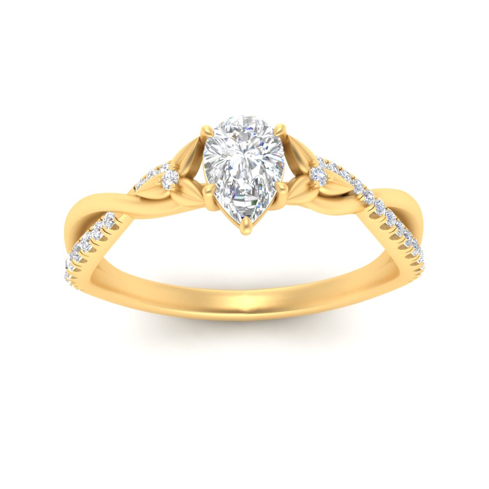 infinity-daisy-floral-pear-shaped-diamond-engagement-ring-in-yellow-gold-FD9986PER-NL-YG