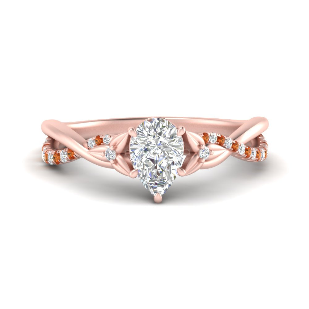 infinity-daisy-floral-pear-shaped-orange-sapphire-engagement-ring-in-rose-gold-FD9986PERGSAOR-NL-RG