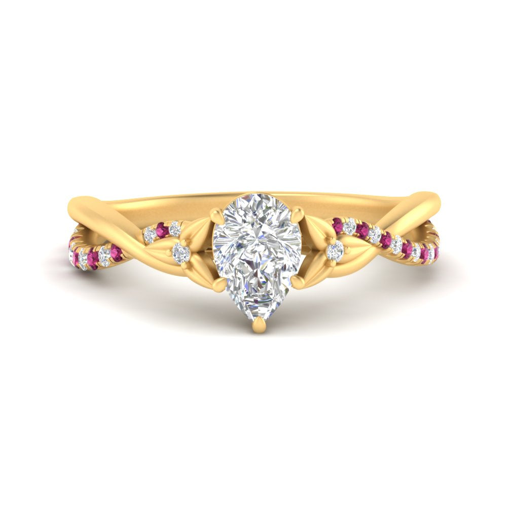 infinity-daisy-floral-pear-shaped-pink-sapphire-engagement-ring-in-yellow-gold-FD9986PERGSADRPI-NL-YG