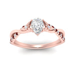 Load image into Gallery viewer, infinity-daisy-floral-pear-shaped-ruby-engagement-ring-in-rose-gold-FD9986PERGRUDR-NL-RG
