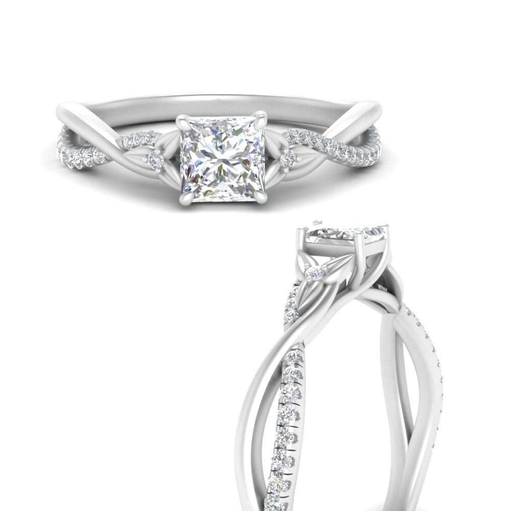 infinity-daisy-floral-princess-cut-diamond-engagement-ring-in-white-gold-FD9986PRR-NL-WG