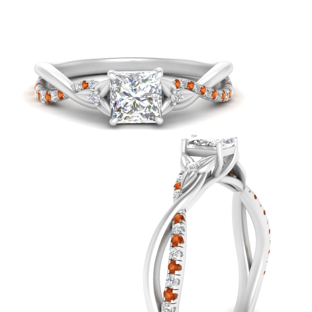 infinity-daisy-floral-princess-cut-orange-sapphire-engagement-ring-in-white-gold-FD9986PRRGSAOR-NL-WG