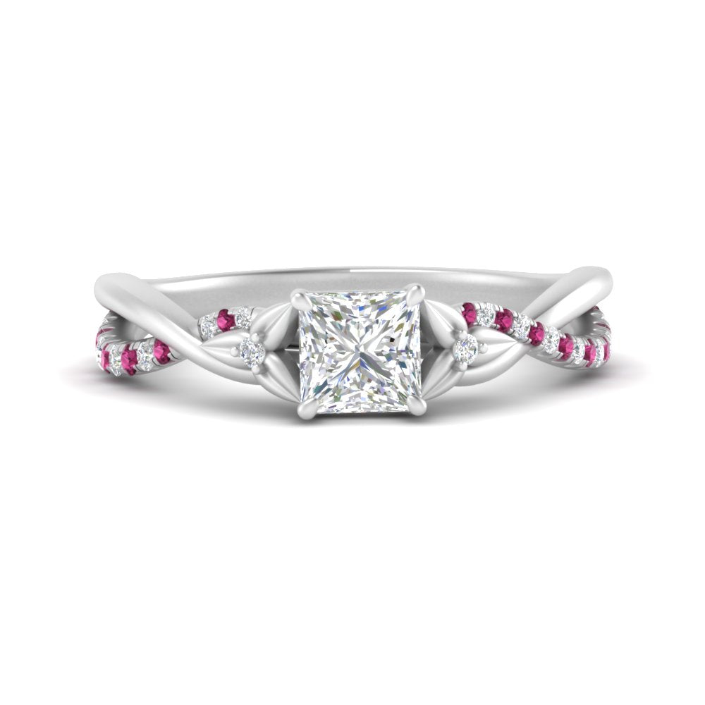 infinity-daisy-floral-princess-cut-pink-sapphire-engagement-ring-in-white-gold-FD9986PRRGSADRPI-NL-WG