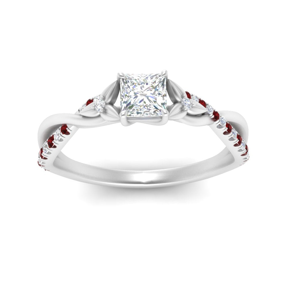 infinity-daisy-floral-princess-cut-ruby-engagement-ring-in-white-gold-FD9986PRRGRUDR-NL-WG