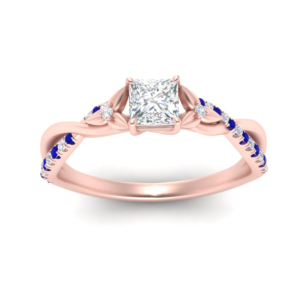 infinity-daisy-floral-princess-cut-sapphire-engagement-ring-in-rose-gold-FD9986PRRGSABL-NL-RG