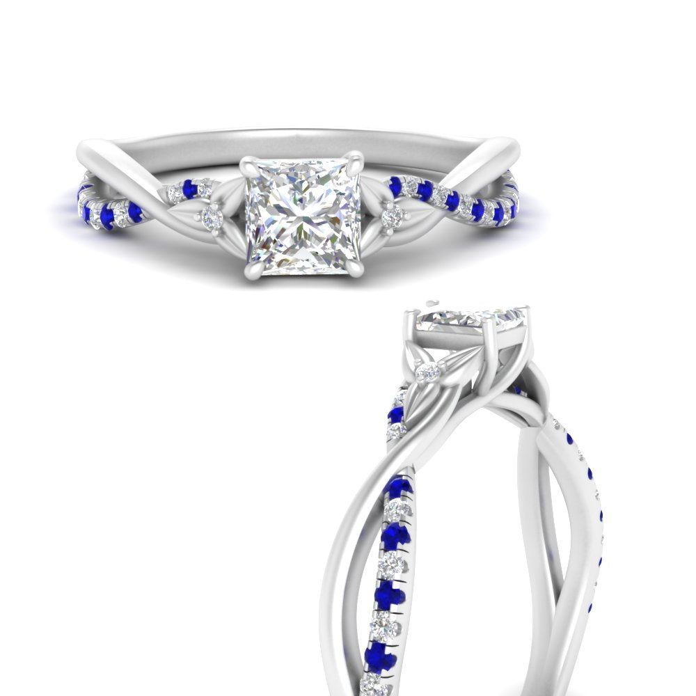 infinity-daisy-floral-princess-cut-sapphire-engagement-ring-in-white-gold-FD9986PRRGSABL-NL-WG