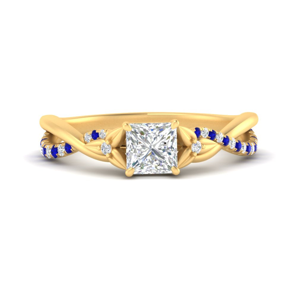 infinity-daisy-floral-princess-cut-sapphire-engagement-ring-in-yellow-gold-FD9986PRRGSABL-NL-YG