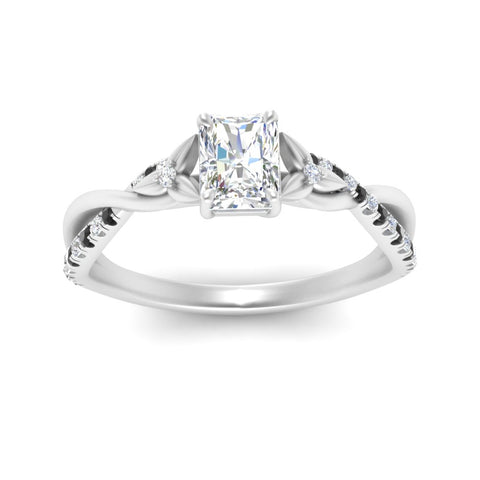 infinity-daisy-floral-radiant-cut-black-diamond-engagement-ring-in-white-gold-FD9986RARGBLACK-NL-WG
