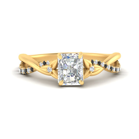 infinity-daisy-floral-radiant-cut-black-diamond-engagement-ring-in-yellow-gold-FD9986RARGBLACK-NL-YG
