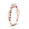 Load image into Gallery viewer, infinity-daisy-floral-round-cut-black-diamond-engagement-ring-in-rose-gold-FD9986RORGBLACK-NL-RG