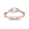 Load image into Gallery viewer, infinity-daisy-floral-round-cut-black-diamond-engagement-ring-in-rose-gold-FD9986RORGBLACK-NL-RG