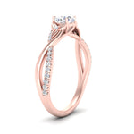 Load image into Gallery viewer, infinity-daisy-floral-round-cut-diamond-engagement-ring-in-rose-gold-FD9986ROR-NL-RG
