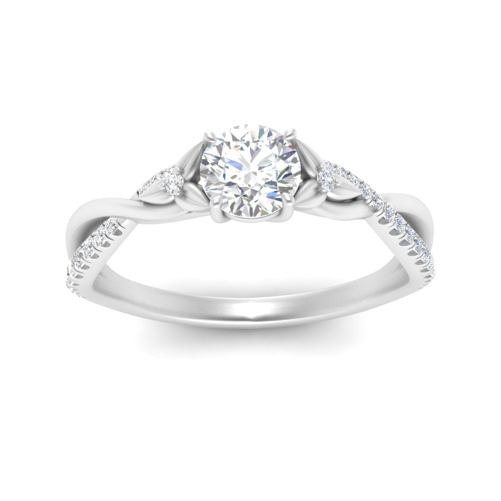 infinity-daisy-floral-round-cut-diamond-engagement-ring-in-white-gold-FD9986ROR-NL-WG
