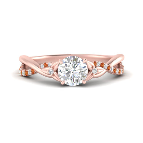 infinity-daisy-floral-round-cut-orange-sapphire-engagement-ring-in-rose-gold-FD9986RORGSAOR-NL-RG