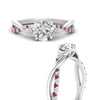 Load image into Gallery viewer, infinity-daisy-floral-round-cut-pink-sapphire-engagement-ring-in-white-gold-FD9986RORGSADRPI-NL-WG