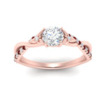 Load image into Gallery viewer, infinity-daisy-floral-round-cut-ruby-engagement-ring-in-rose-gold-FD9986RORGRUDR-NL-RG
