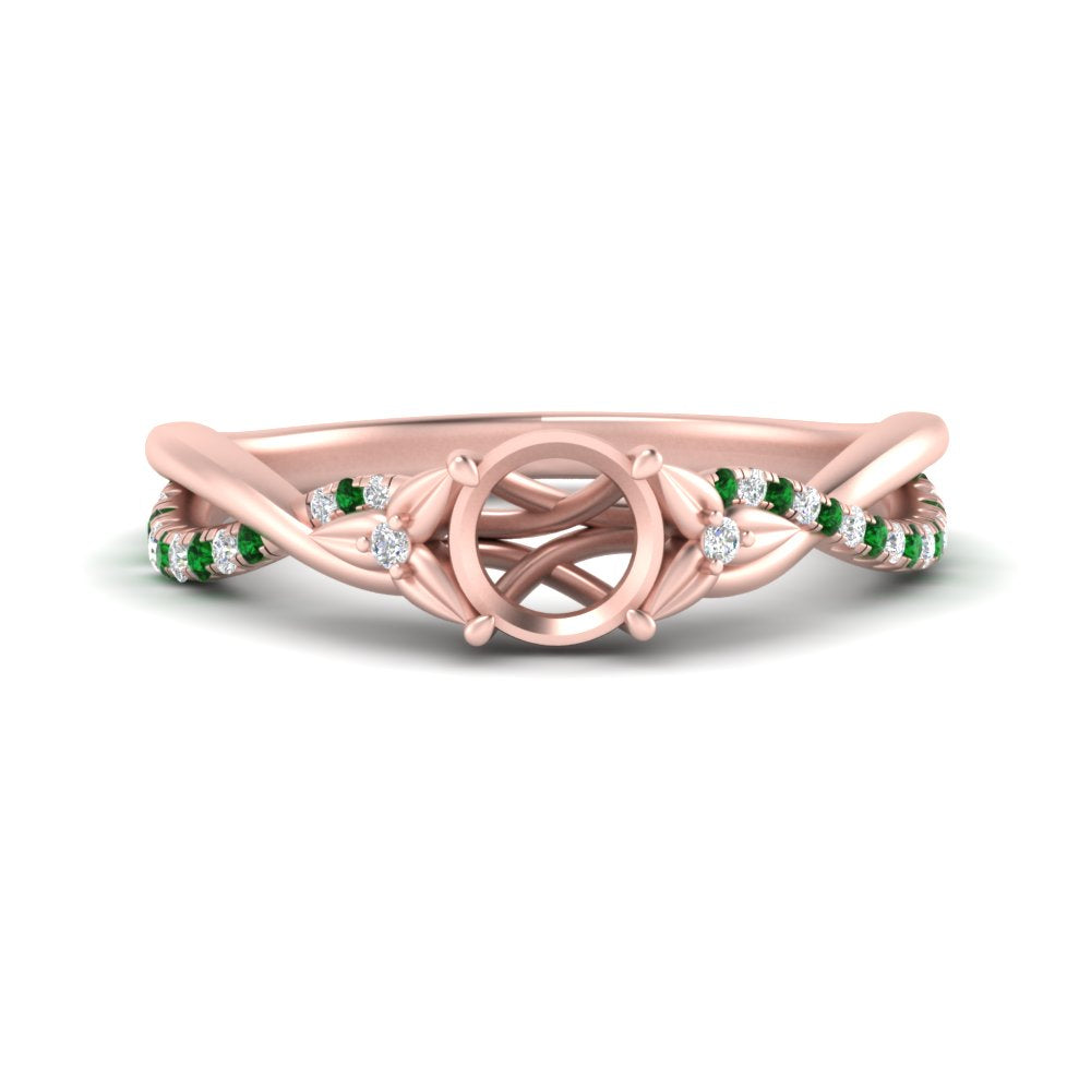 infinity-daisy-floral-semi-mount-emerald-engagement-ring-in-rose-gold-FD9986SMRGEMGR-NL-RG.jpg