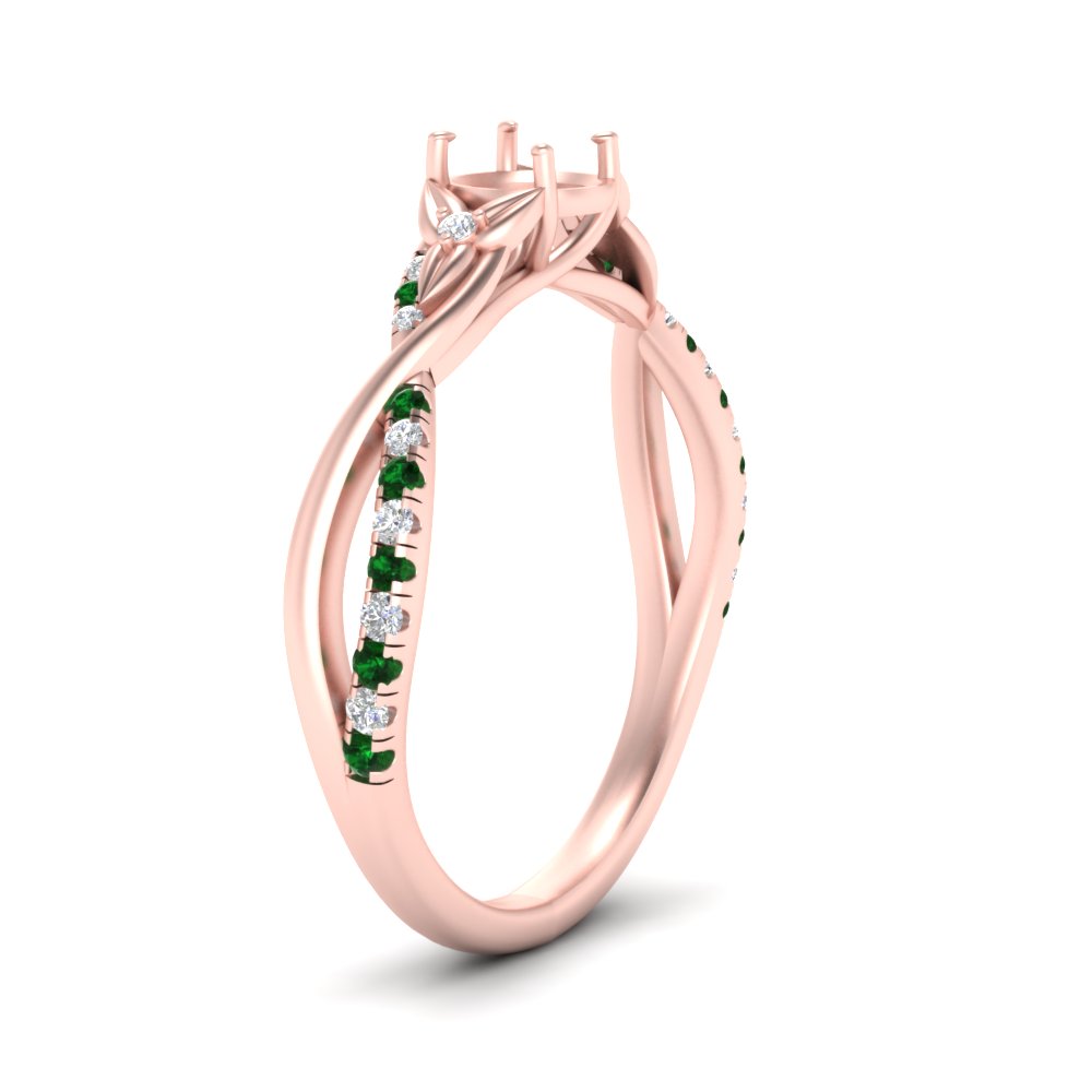infinity-daisy-floral-semi-mount-emerald-engagement-ring-in-rose-gold-FD9986SMRGEMGR-NL-RG.jpg