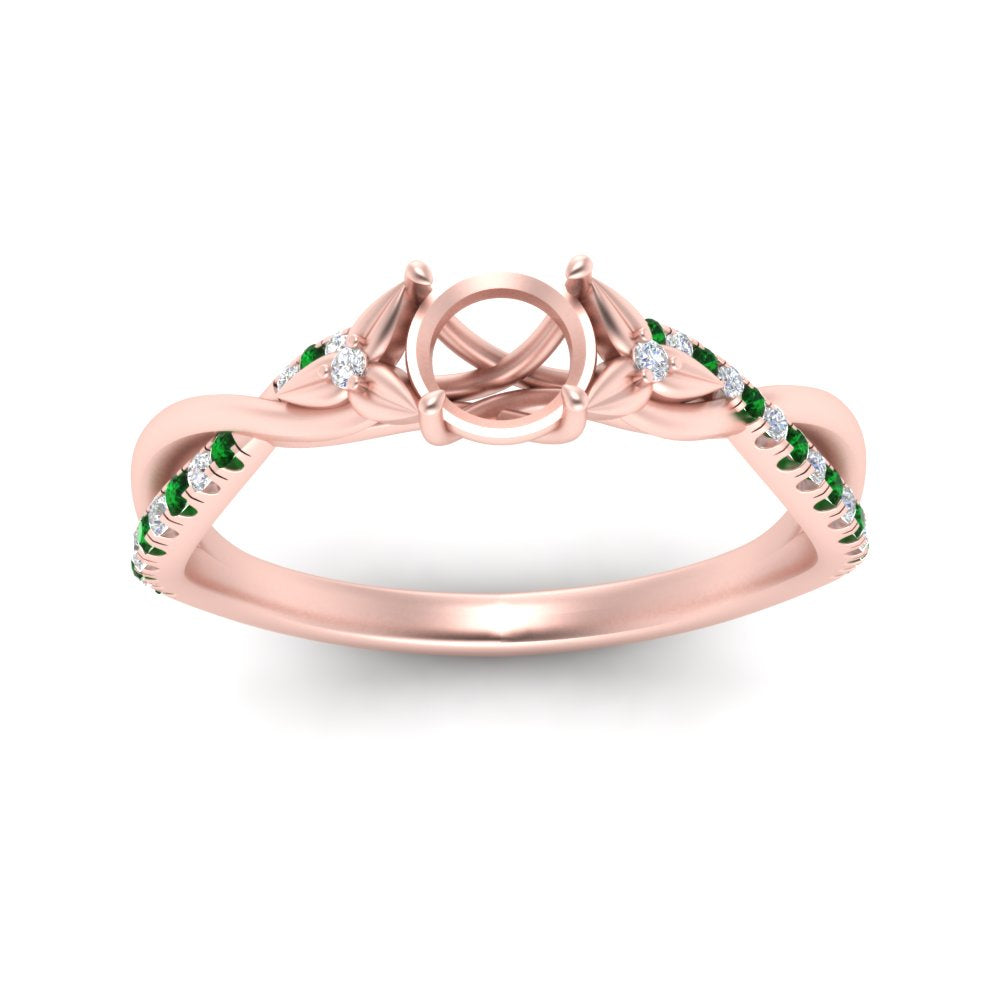 infinity-daisy-floral-semi-mount-emerald-engagement-ring-in-rose-gold-FD9986SMRGEMGR-NL-RG.jpg