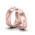 Thumbnail 4 - Infinity Diamond Lesbian Wedding Rings