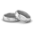 Thumbnail 5 - Infinity Diamond Lesbian Wedding Rings