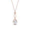 Thumbnail 8 - Infinity Solitaire Pendant