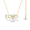Load image into Gallery viewer, infinity-diamond-two-tone-pendant-necklace-in-FDPD11206-NL-YG.jpg