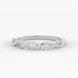 Infinity Wedding Promise Band