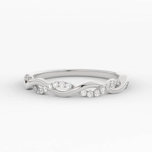 Infinity Wedding Promise Band