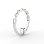 Load image into Gallery viewer, infinity-diamond-wedding-promise-band-in-white-gold-FD1122B1-NL-WG
