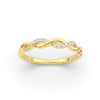 Load image into Gallery viewer, infinity-diamond-wedding-promise-band-in-yellow-gold-FD1122B1-NL-YG