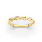 Load image into Gallery viewer, infinity-diamond-wedding-promise-band-in-yellow-gold-FD1122B1-NL-YG
